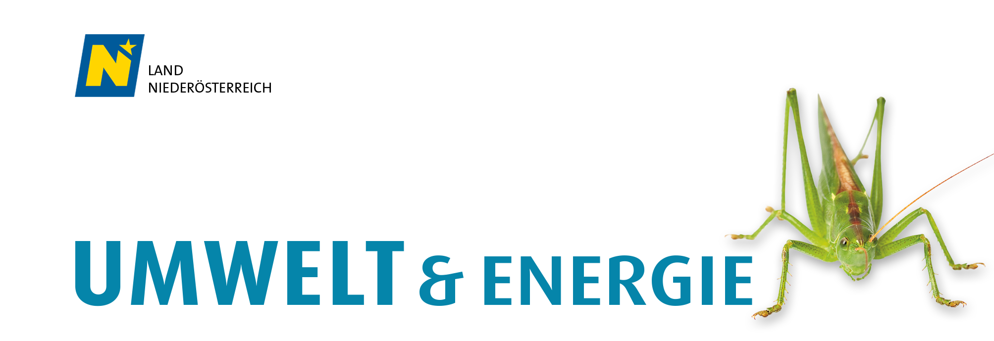 Umwelt und Energie - Header - Link zur Startseite des Landes Niederösterreich